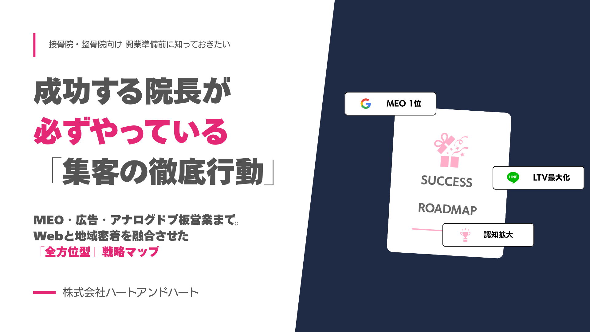 接骨院開業・集客ロードマップ